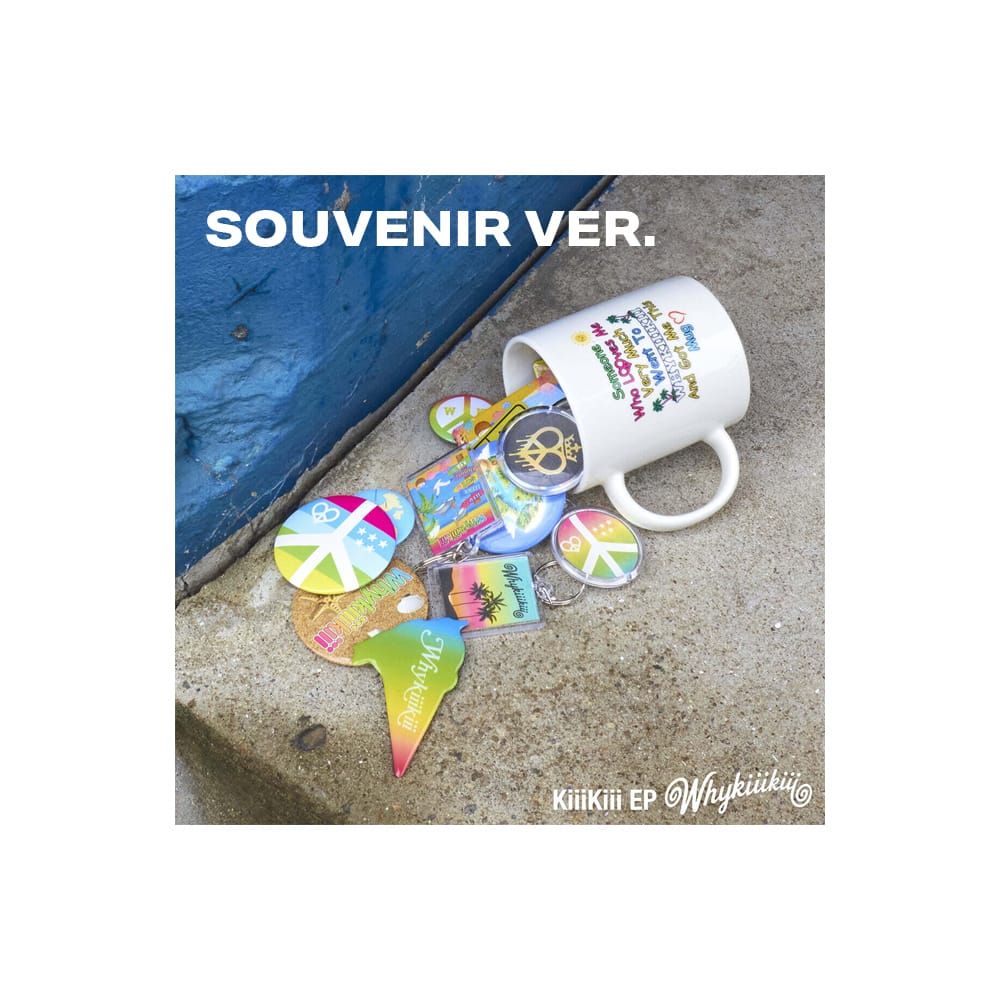 KiiiKiii ALBUM NO POB KiiiKiii - The 3rd EP [ WhyKiiiKiii ] SOUVENIR VER. (DIGIPACK)