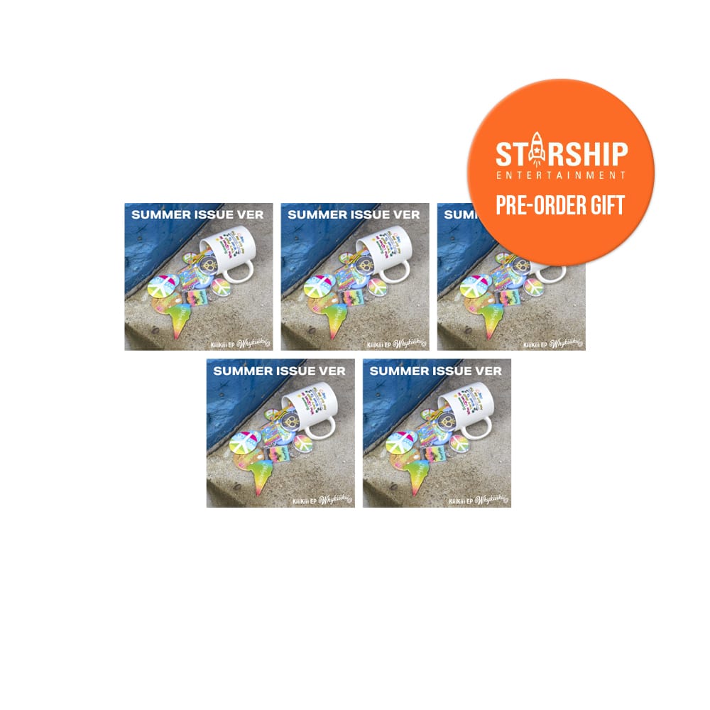 KiiiKiii ALBUM STARSHIP / 1 RANDOM KiiiKiii - The 3rd EP [ WhyKiiiKiii ] SUMMER ISSUE VER.