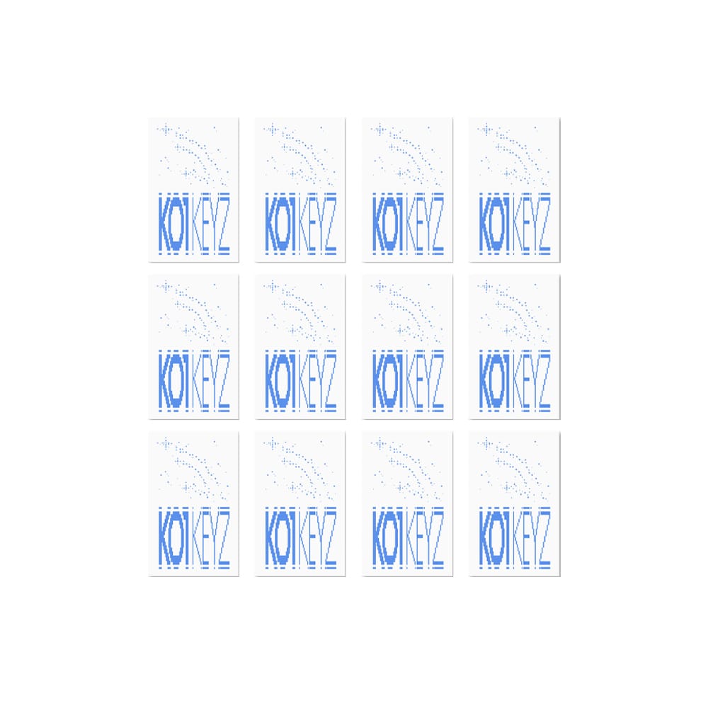 KO1KEYZ ALBUM KO1KEYZ - DEBUT SINGLE [ KO1KEYZ ] (KR) Keyring Ver.