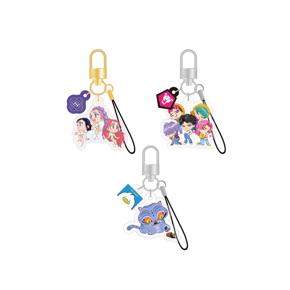 KPOP DEMON HUNTERS MD / GOODS KPOP DEMON HUNTERS - OFFICIAL LIGHT STICK KEYRING CHARM