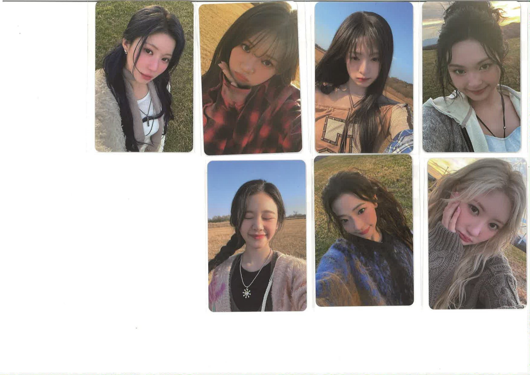 KPOPMERCH MD / GOODS BABYMONSTER - 1st Anniversary MD Photocard Set (A) BLACK FRIDAY  - PHOTO CARD OFFICIAL SET