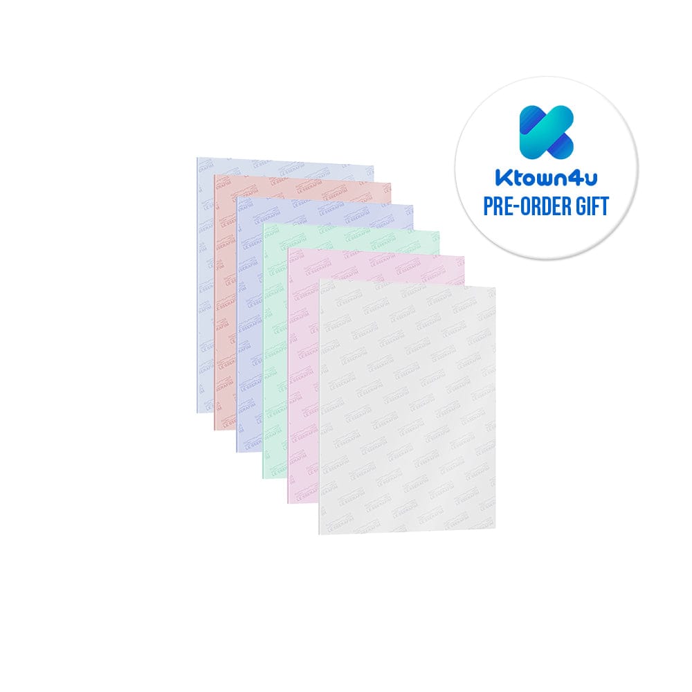 LE SSERAFIM ALBUM KTOWN4U / 1RANDOM [ POB OPTION ] LE SSERAFIM - 1st Single Album SPAGHETTI (COMPACT ver.)