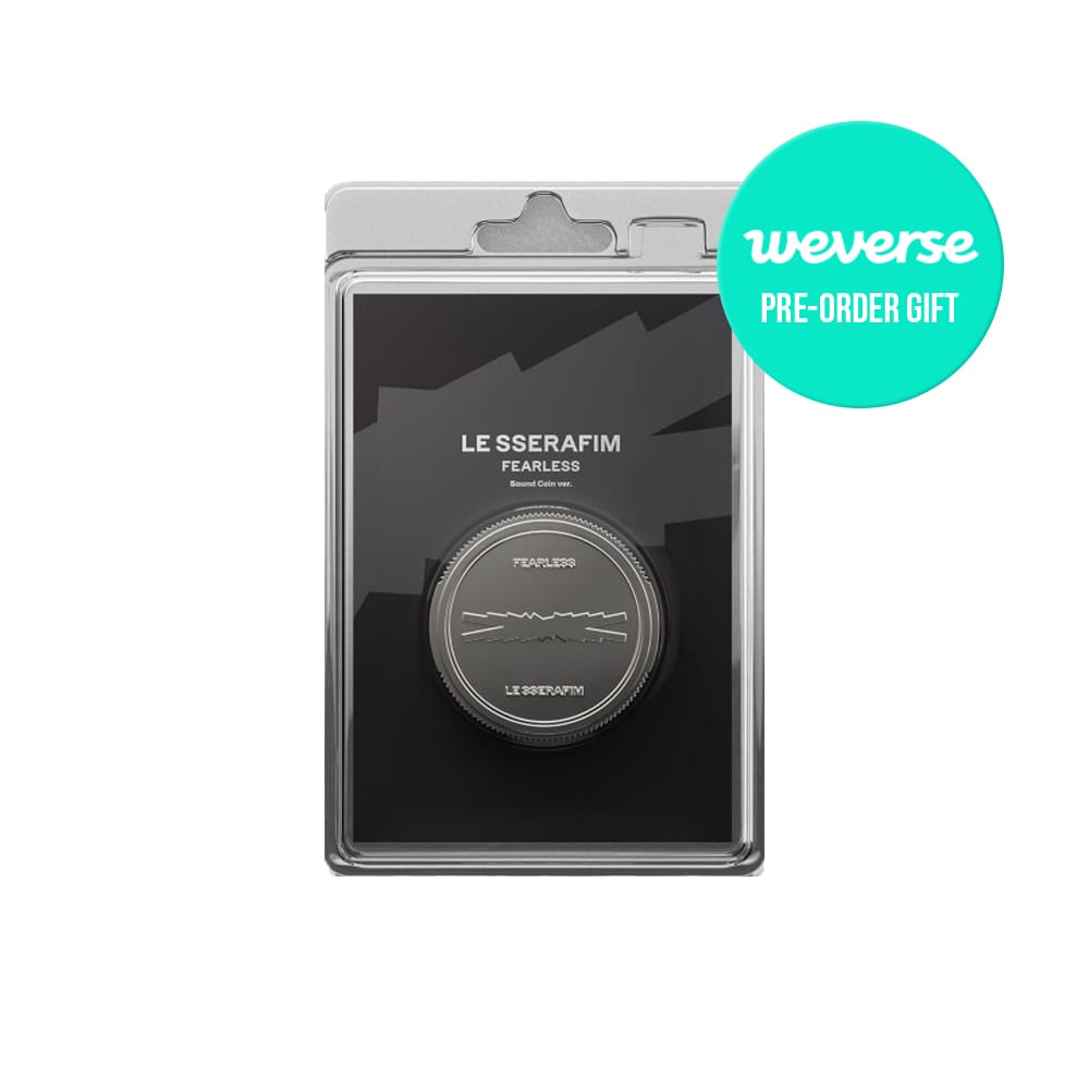 LE SSERAFIM ALBUM LE SSERAFIM - 1st Mini Album FEARLESS ( Sound Coin ver. )