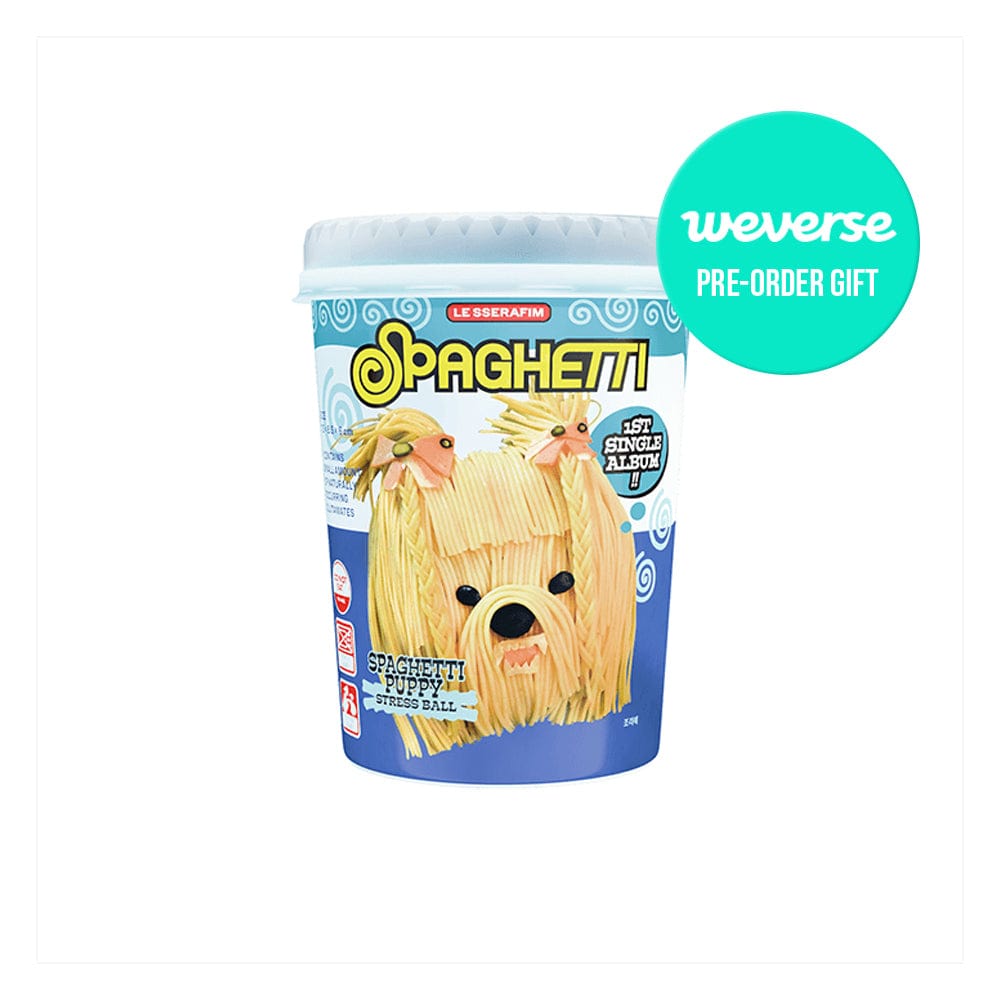 LE SSERAFIM ALBUM LE SSERAFIM - 1st Single Album SPAGHETTI  (STRESS BALL VER.)