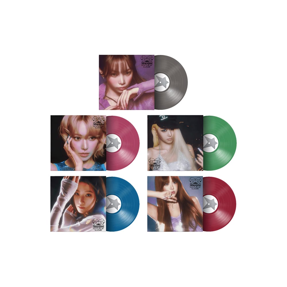 LE SSERAFIM ALBUM [ MEMBER OPTION ] LE SSERAFIM - 2nd Single Album [ MADE MY NIGHT ] VINYL