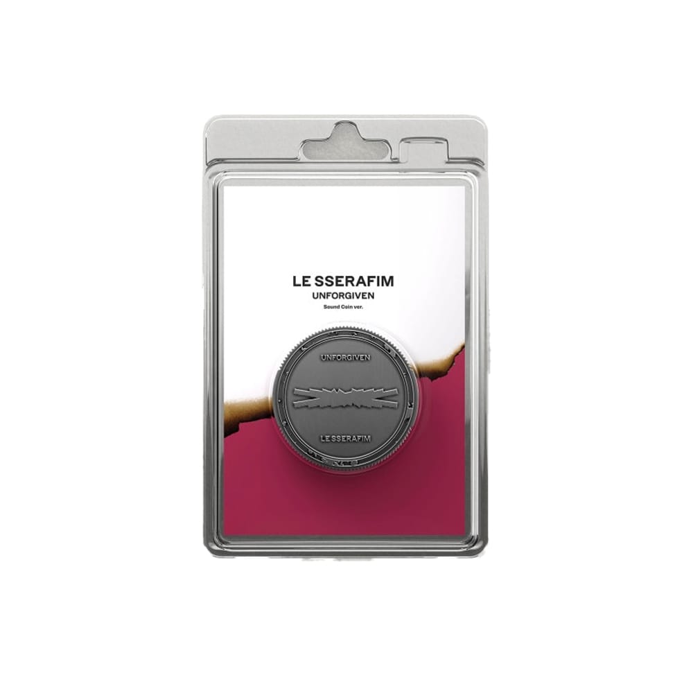 LE SSERAFIM ALBUM NO POB LE SSERAFIM - 1st Mini Album UNFORGIVEN ( Sound Coin ver. )
