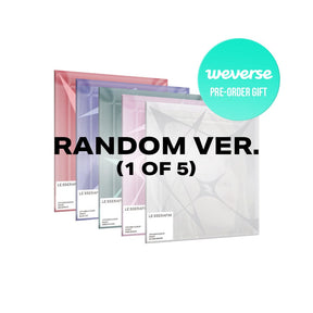 LE SSERAFIM ALBUM RANDOM + WEVERSE POB LE SSERAFIM - 4th Mini Album CRAZY (COMPACT ver.)