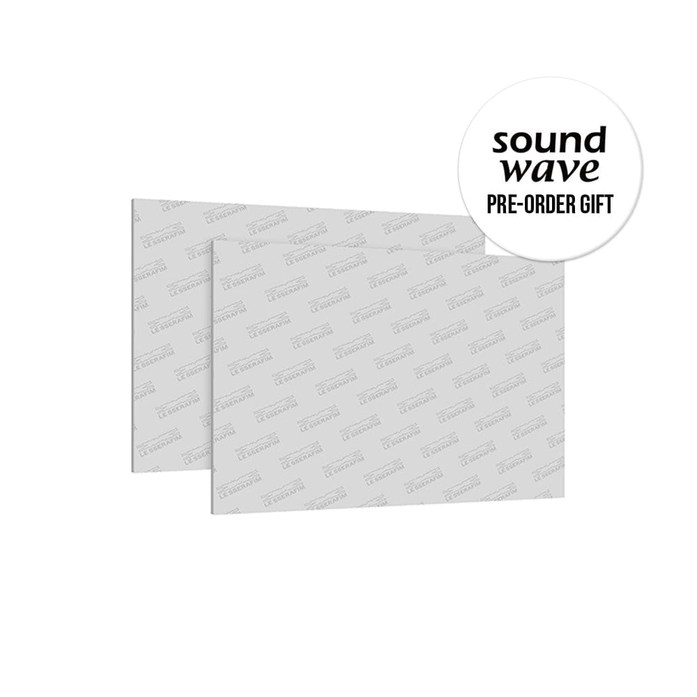 LE SSERAFIM ALBUM SOUNDWAVE / VER A LE SSERAFIM - 1st Single Album SPAGHETTI (Weverse Albums ver.)
