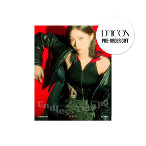 LE SSERAFIM Magazine DICON LE SSERAFIM - DICON VOLUME No. 32 LE SSERAFIM B TYPE ENDLESS TEMPO ( KAZUHA )