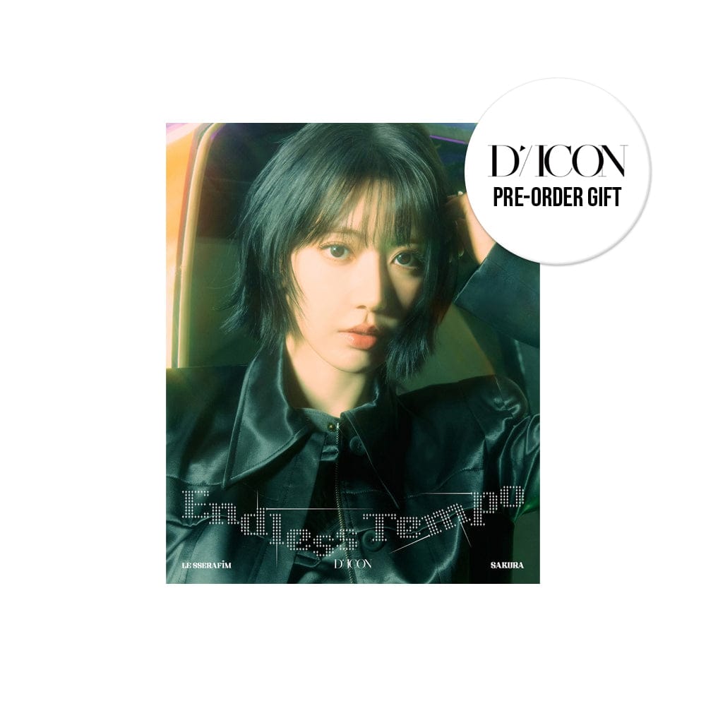 LE SSERAFIM Magazine DICON LE SSERAFIM - DICON VOLUME No. 32 LE SSERAFIM B TYPE ENDLESS TEMPO ( SAKURA )