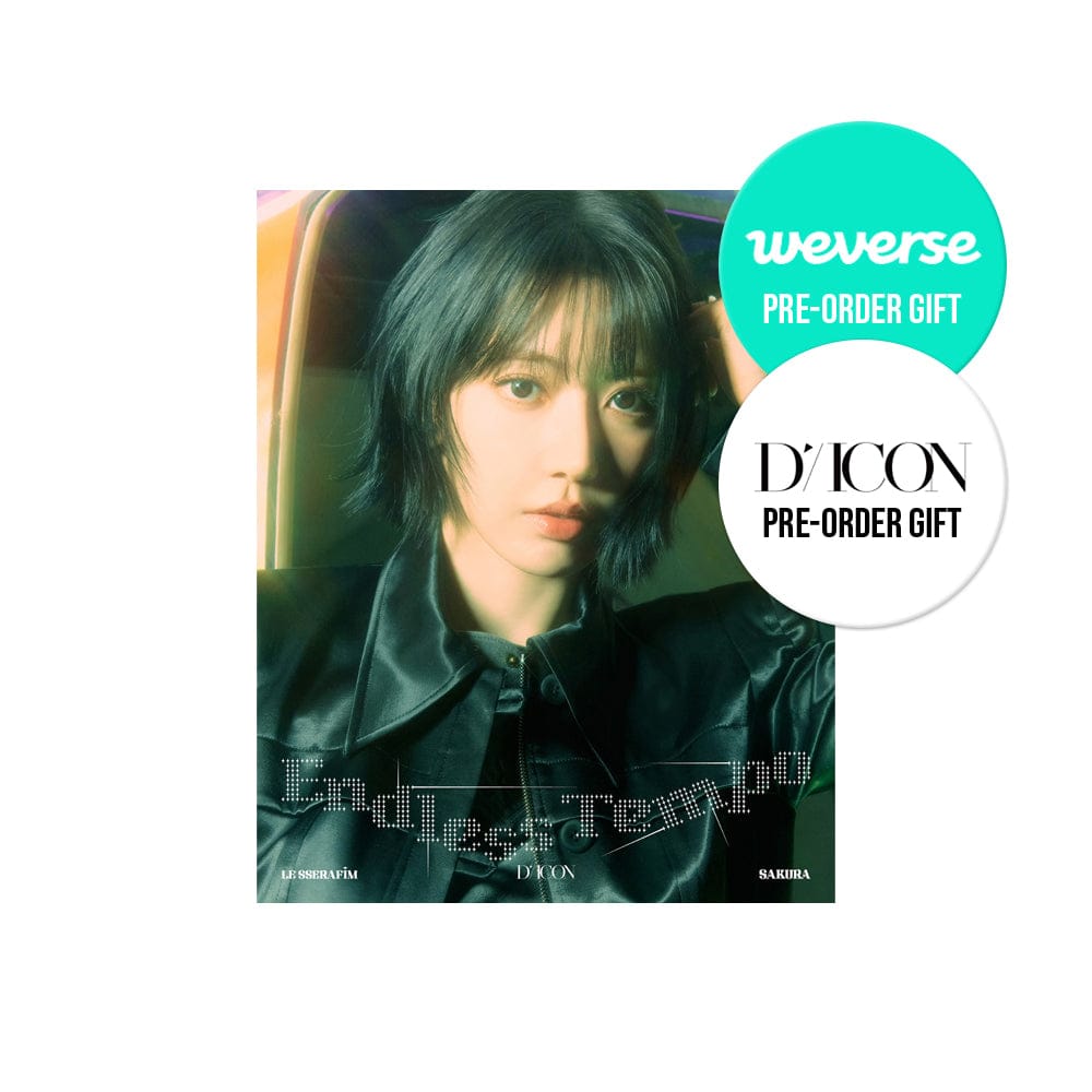 LE SSERAFIM Magazine LE SSERAFIM - DICON VOLUME No. 32 LE SSERAFIM B TYPE ENDLESS TEMPO ( SAKURA )