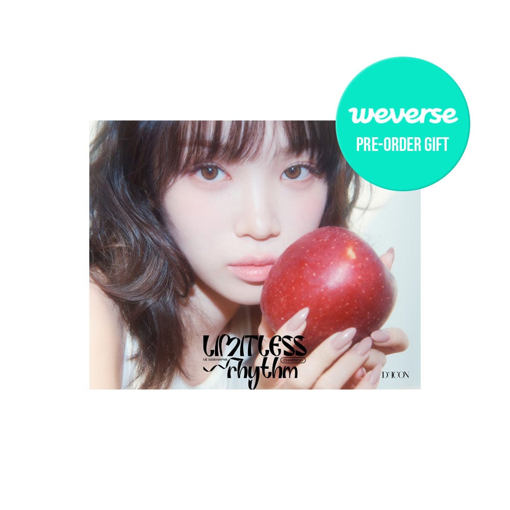 LE SSERAFIM Magazine WEVERSE LE SSERAFIM - DICON VOLUME No. 32 LE SSERAFIM A TYPE LIMITLESS RHYTHM ( KIM CHAEWON )