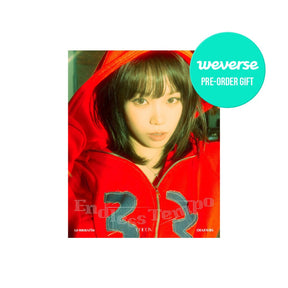 LE SSERAFIM Magazine WEVERSE LE SSERAFIM - DICON VOLUME No. 32 LE SSERAFIM B TYPE ENDLESS TEMPO ( KIM CHAEWON )