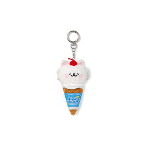 LE SSERAFIM MD / GOODS LE SSERAFIM - [ FIM'S CLUB X EARP EARP ] PLUSH KEYRING (ICE CREAM ver.)