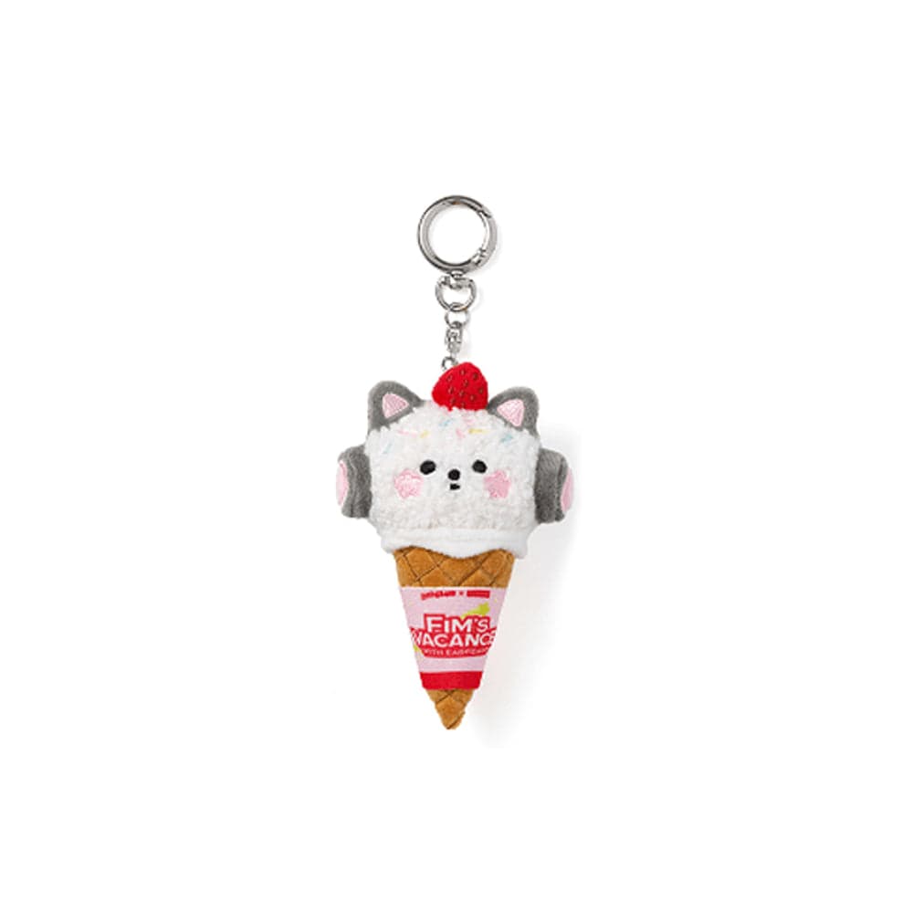 LE SSERAFIM MD / GOODS LE SSERAFIM - [ FIM'S CLUB X EARP EARP ] PLUSH KEYRING (ICE CREAM ver.)