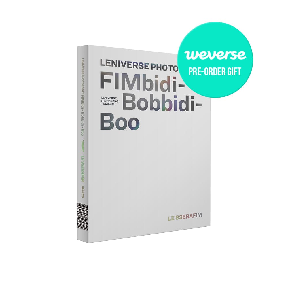 LE SSERAFIM MD / GOODS Weverse LE SSERAFIM - LENIVERSE PHOTOBOOK : FIMbidi-Bobbidi-Boo