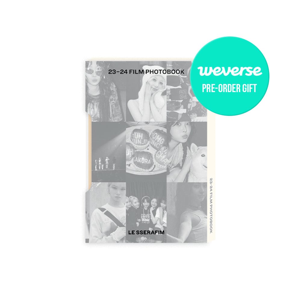 LE SSERAFIM PHOTOBOOK +Weverse POB LE SSERAFIM - ON-OFF 23-24 FILM PHOTO