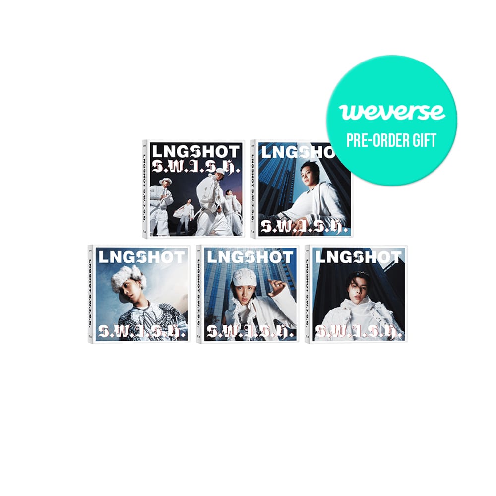 LNGSHOT ALBUM WEVERSE / 1 RANDOM LNGSHOT - EP ALBUM [S.W.I.S.H.] Standard Ver