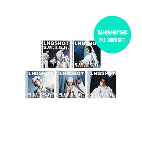 LNGSHOT ALBUM WEVERSE / 1 RANDOM LNGSHOT - EP ALBUM [S.W.I.S.H.] Standard Ver