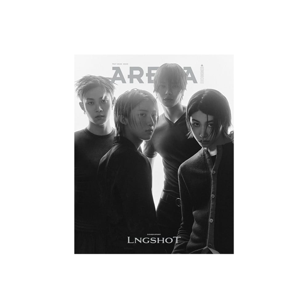 LNGSHOT Magazine B Ver. (GROUP) LNGSHOT - ARENA HOMME+ Magazine Cover (May 2026)