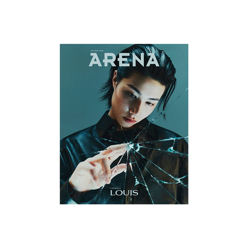 LNGSHOT Magazine F Ver. LOUIS LNGSHOT - ARENA HOMME+ Magazine Cover (May 2026)