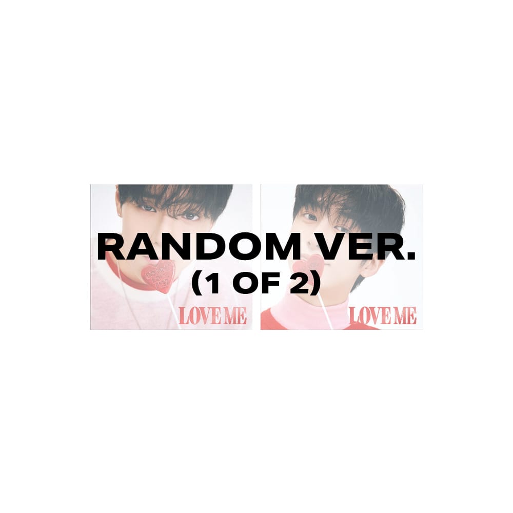 MONSTA X ALBUM 1 RANDOM MONSTA X SHOWNU HYUNGWON - EP LOVE ME (DIGIPACK Ver.)