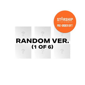 MONSTA X ALBUM 1Random / STARSHIP SQUARE POB MONSTA X - Mini Album THE X (DIGIPACK VER.)