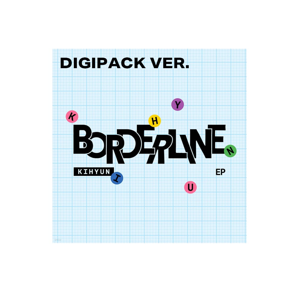 MONSTA X ALBUM MONSTA X KIHYUN - EP BORDERLINE ( DIGIPACK VER. )