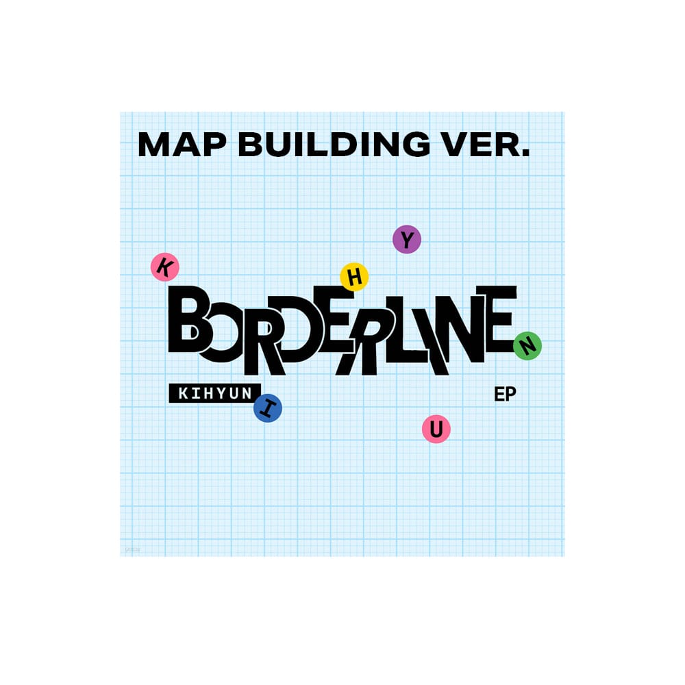 MONSTA X ALBUM MONSTA X KIHYUN - EP BORDERLINE ( MAP BUILDING VER. ) LIMITED Ver.