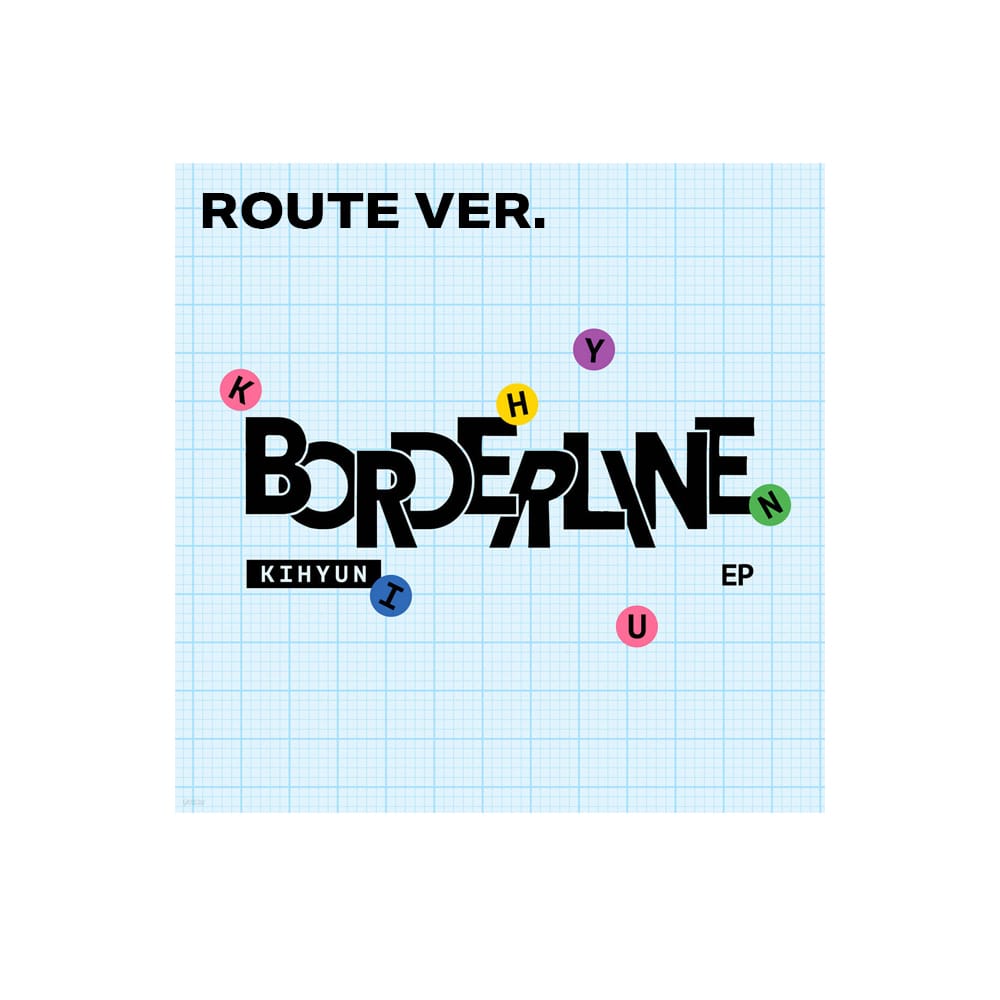 MONSTA X ALBUM MONSTA X KIHYUN - EP BORDERLINE ( ROUTE VER. )