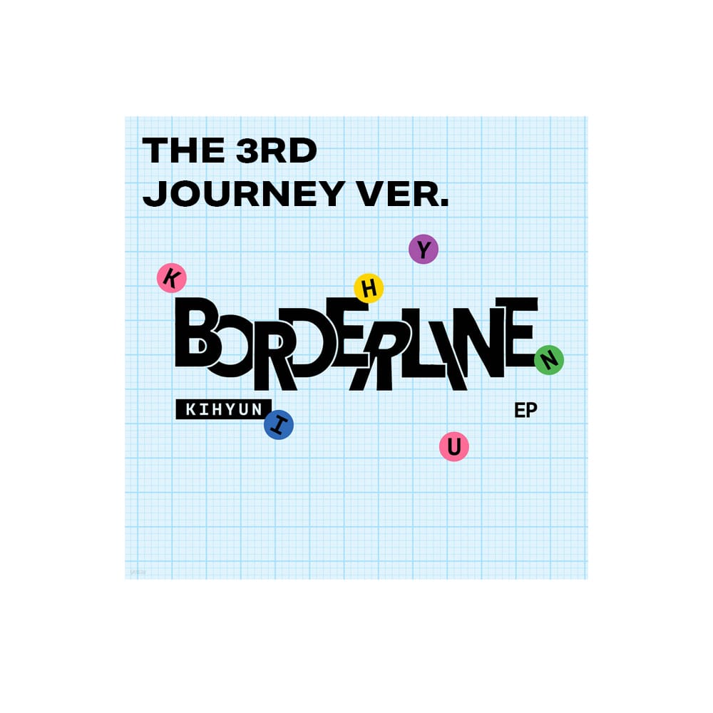MONSTA X ALBUM MONSTA X KIHYUN - EP BORDERLINE ( THE 3rd JOURNEY VER. )