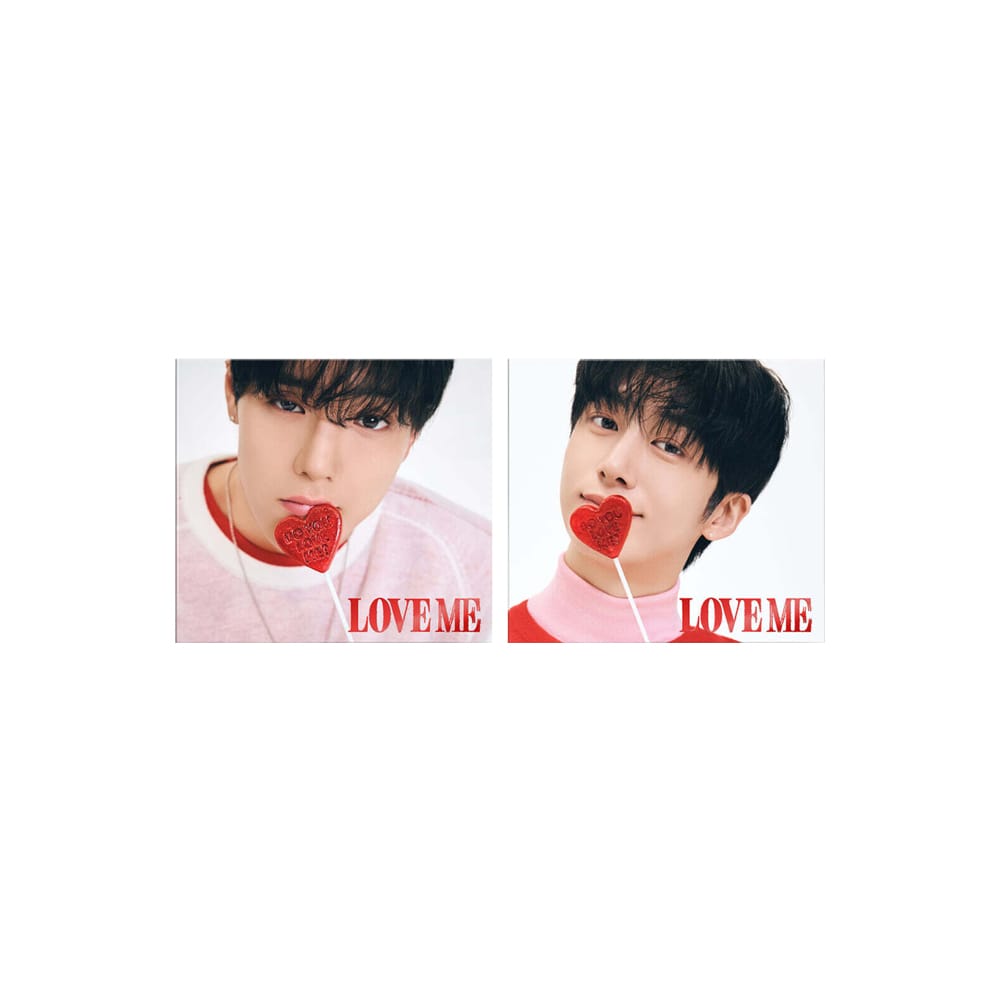 MONSTA X ALBUM SET MONSTA X SHOWNU HYUNGWON - EP LOVE ME (DIGIPACK Ver.)