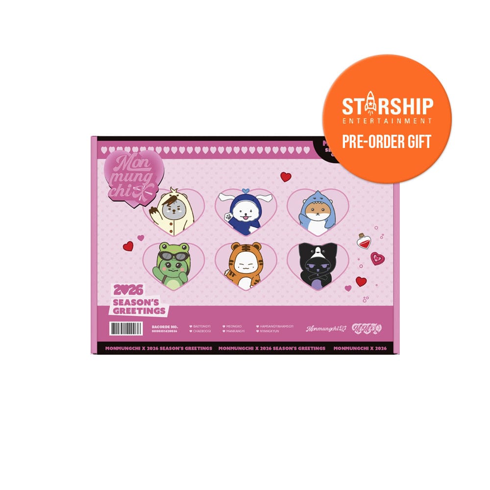 MONSTA X MD / GOODS STARSHIP MONMUNGCHI X - 2026 SEASON’S GREETINGS