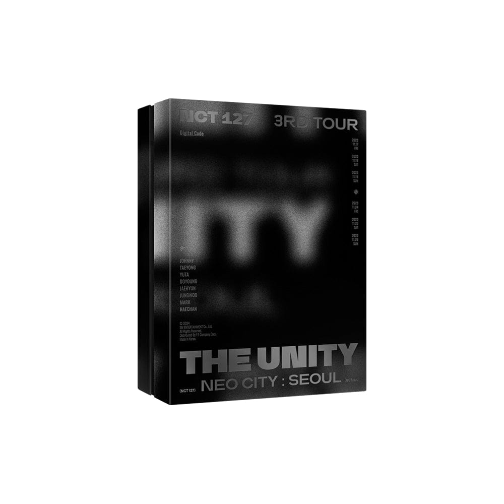 NCT 127 DVD / BLU-RAY DIGITAL CODE NCT 127 - 3RD TOUR 'NEO CITY : SEOUL - THE UNITY'