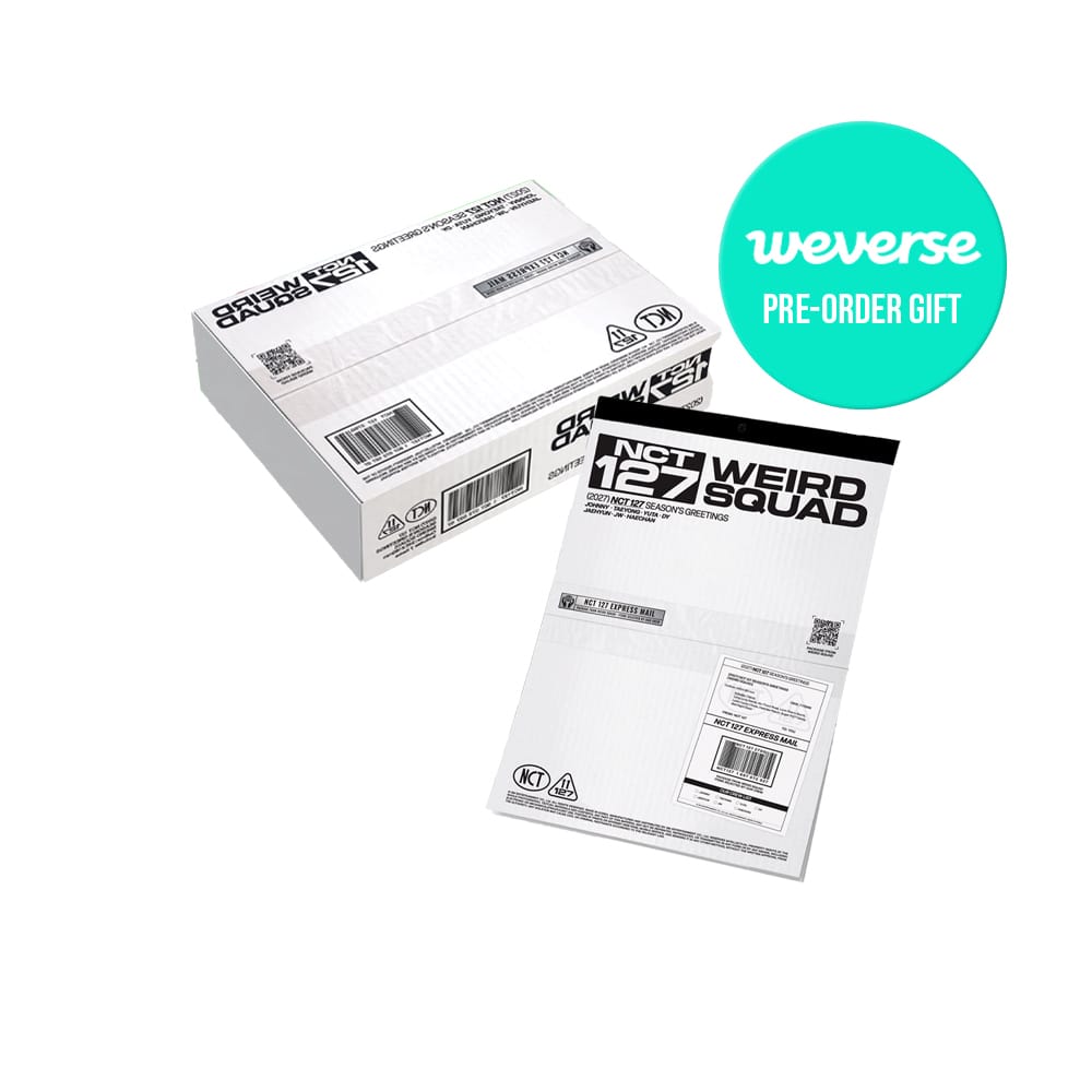 NCT 127 MD / GOODS WEVERSE / SEASONS GREETING ONLY NCT 127 - 2027 SEASON'S GREETINGS [ WEIRD SQUAD ]