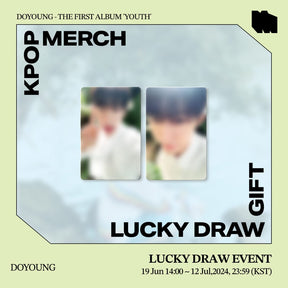 NCT ALBUM [2nd LUCKY DRAW EVENT] DOYOUNG - The 1st Album [YOUTH] (Digipack Ver.)