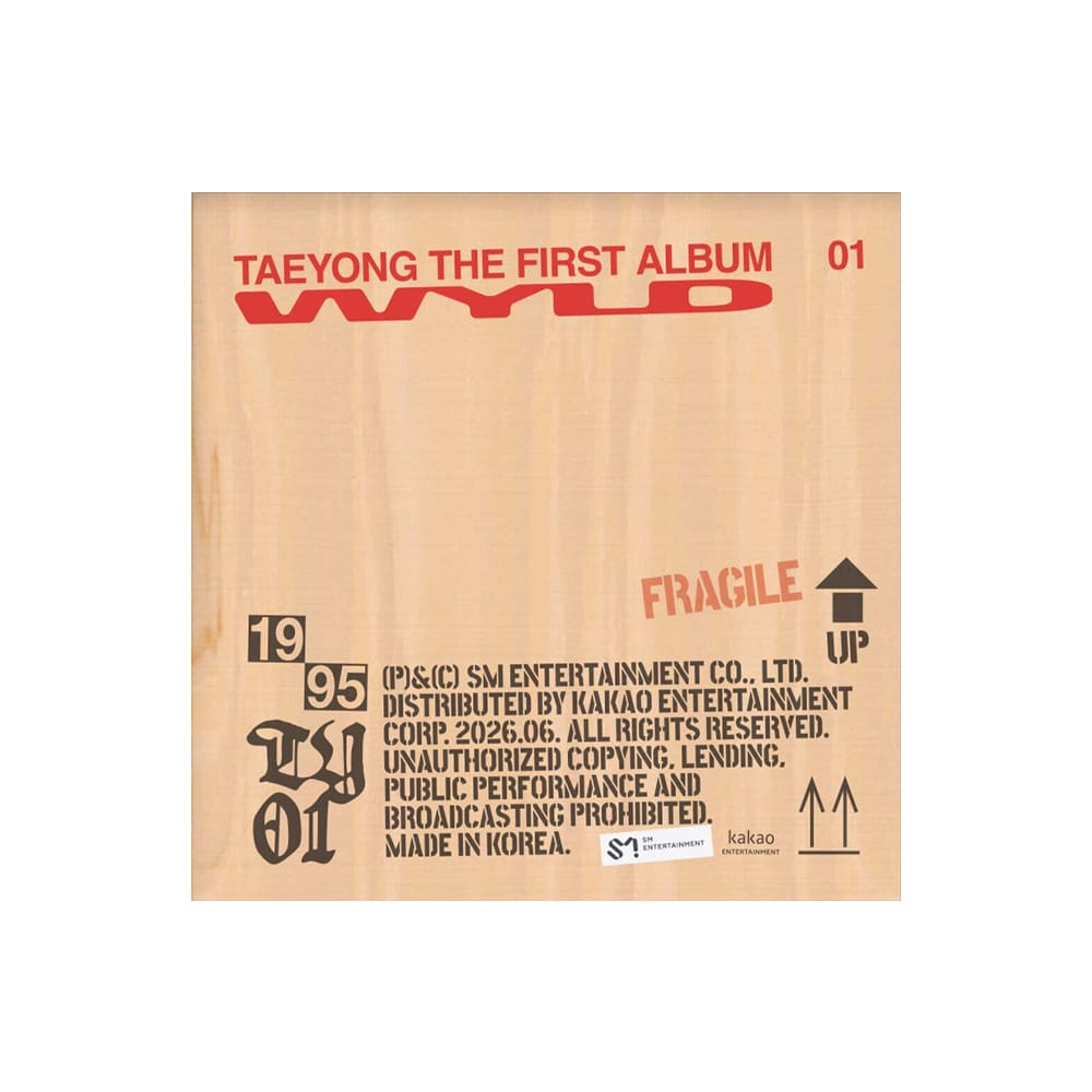 NCT ALBUM NCT TAEYONG - 1st Album [WYLD] (Masterpiece Ver.) (Limited Edition)