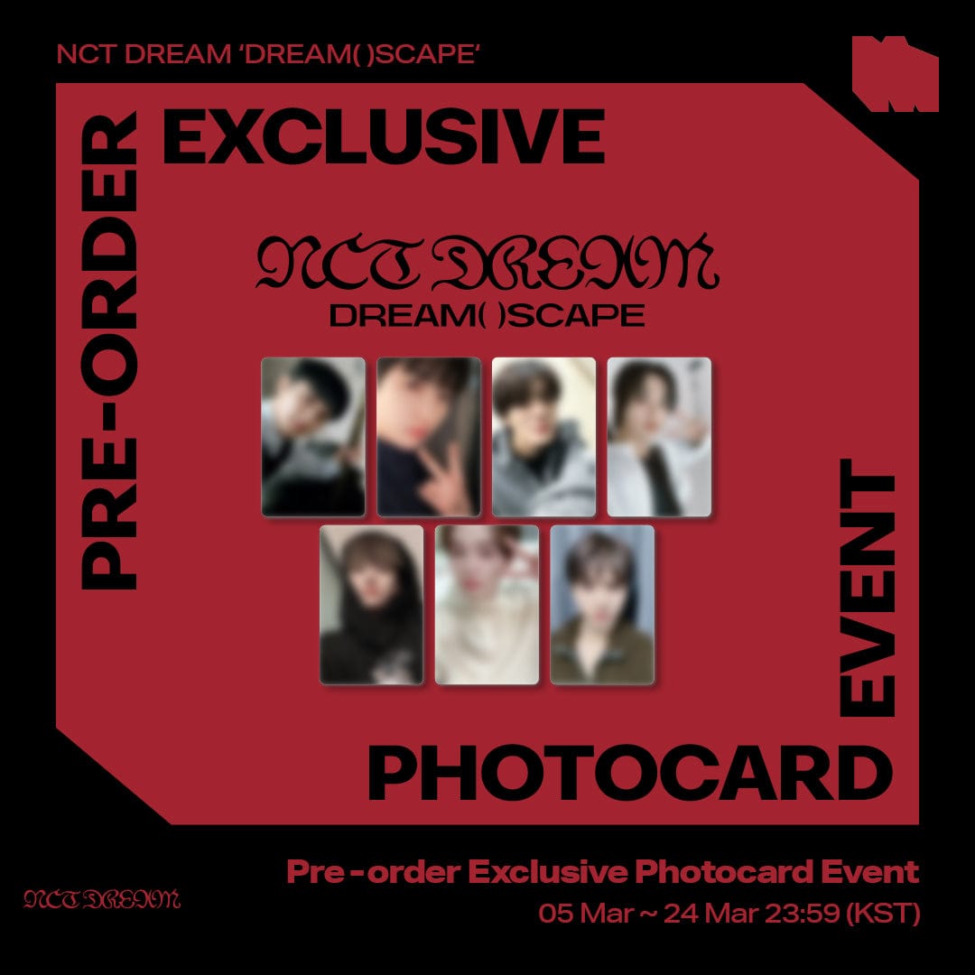 NCT DREAM ALBUM Random [Pre-Order Event]NCT DREAM - [DREAM( )SCAPE] (Photobook Ver.)