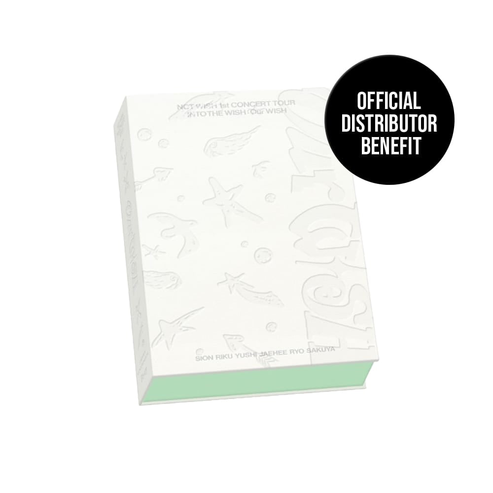 NCT WISH DVD / BLU-RAY Retailer Gift NCT WISH - 1st CONCERT TOUR [ INTO THE WISH : Our WISH ] Blu-ray ver.