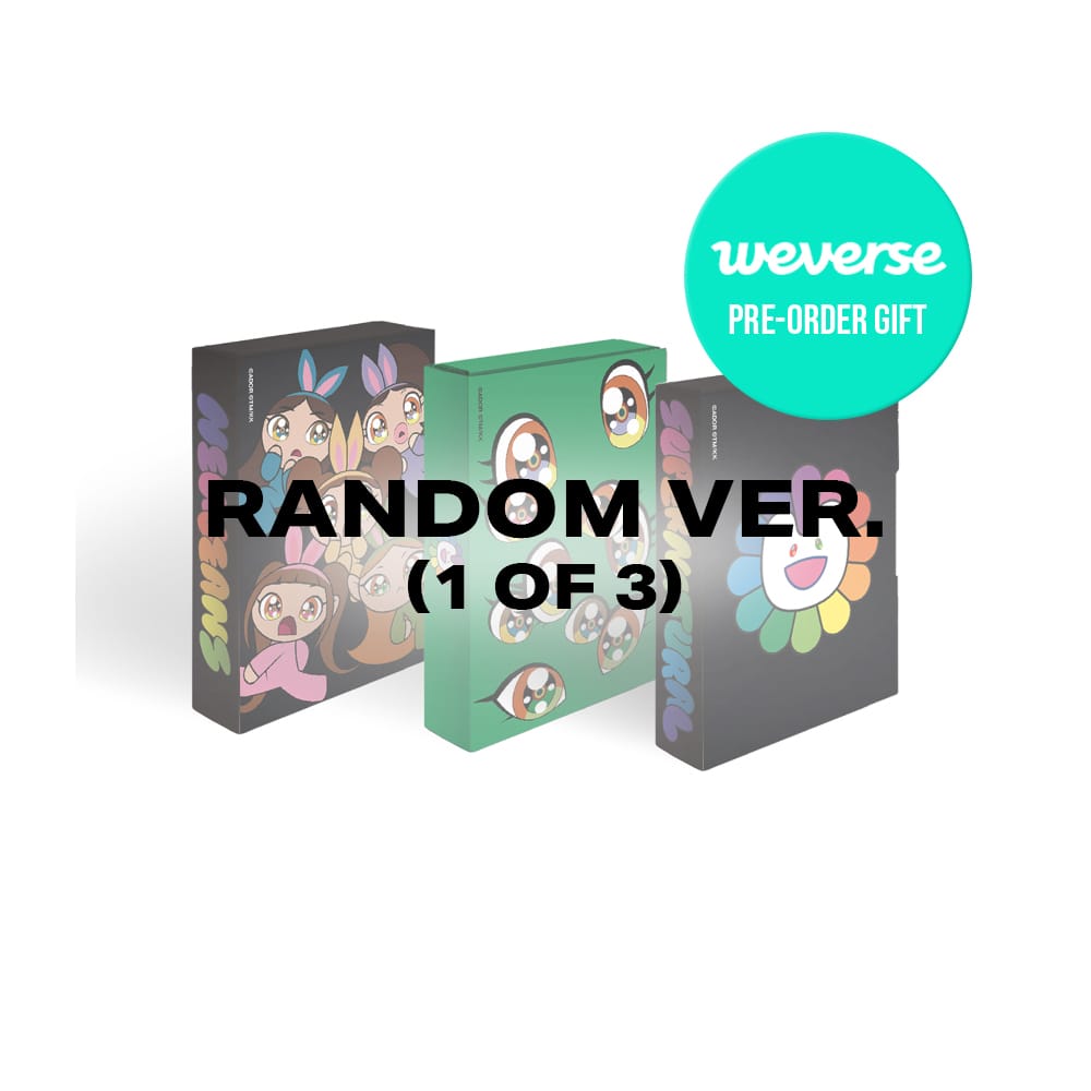 NewJeans ALBUM RANDOM WEVERSE POB NewJeans - [Supernatural] NJ X MURAKAMI (Weverse Album ver.)