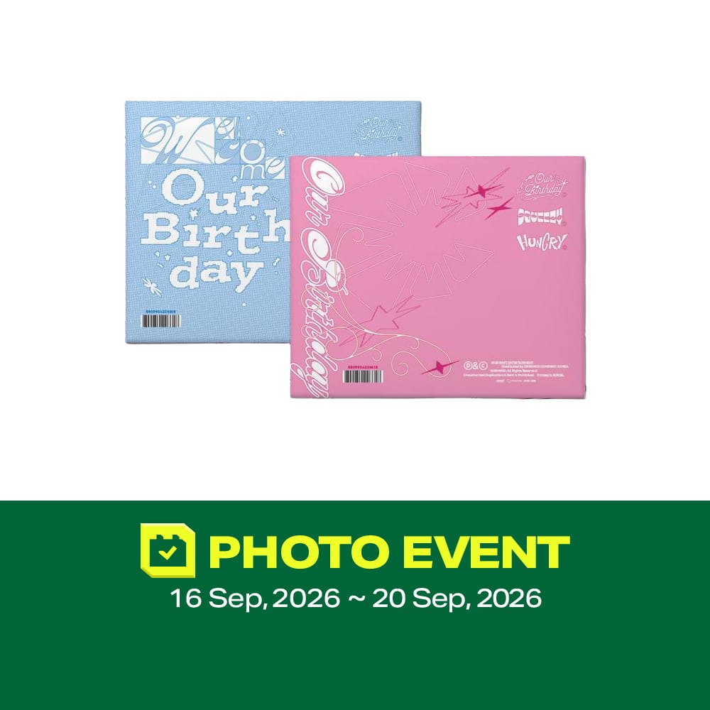 OURBIRTHDAY ALBUM [PHOTO EVENT] OURBIRTHDAY 1st Single Album [Our Birthday] PHOTOBOOK VER.