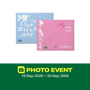 OURBIRTHDAY ALBUM [PHOTO EVENT] OURBIRTHDAY 1st Single Album [Our Birthday] PHOTOBOOK VER.