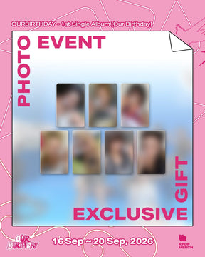 OURBIRTHDAY ALBUM [PHOTO EVENT] OURBIRTHDAY 1st Single Album [Our Birthday] PHOTOBOOK VER.