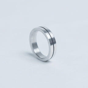 over the line MD / GOODS [K-Lifestyle] over the line - One line thick ring