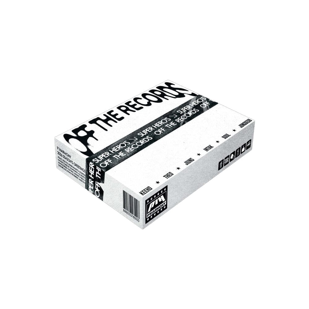 P1Harmony MD / GOODS NO POB P1Harmony - 2026 SEASON'S GREETINGS [ SUPER HERO'S OFF THE RECORDS ]