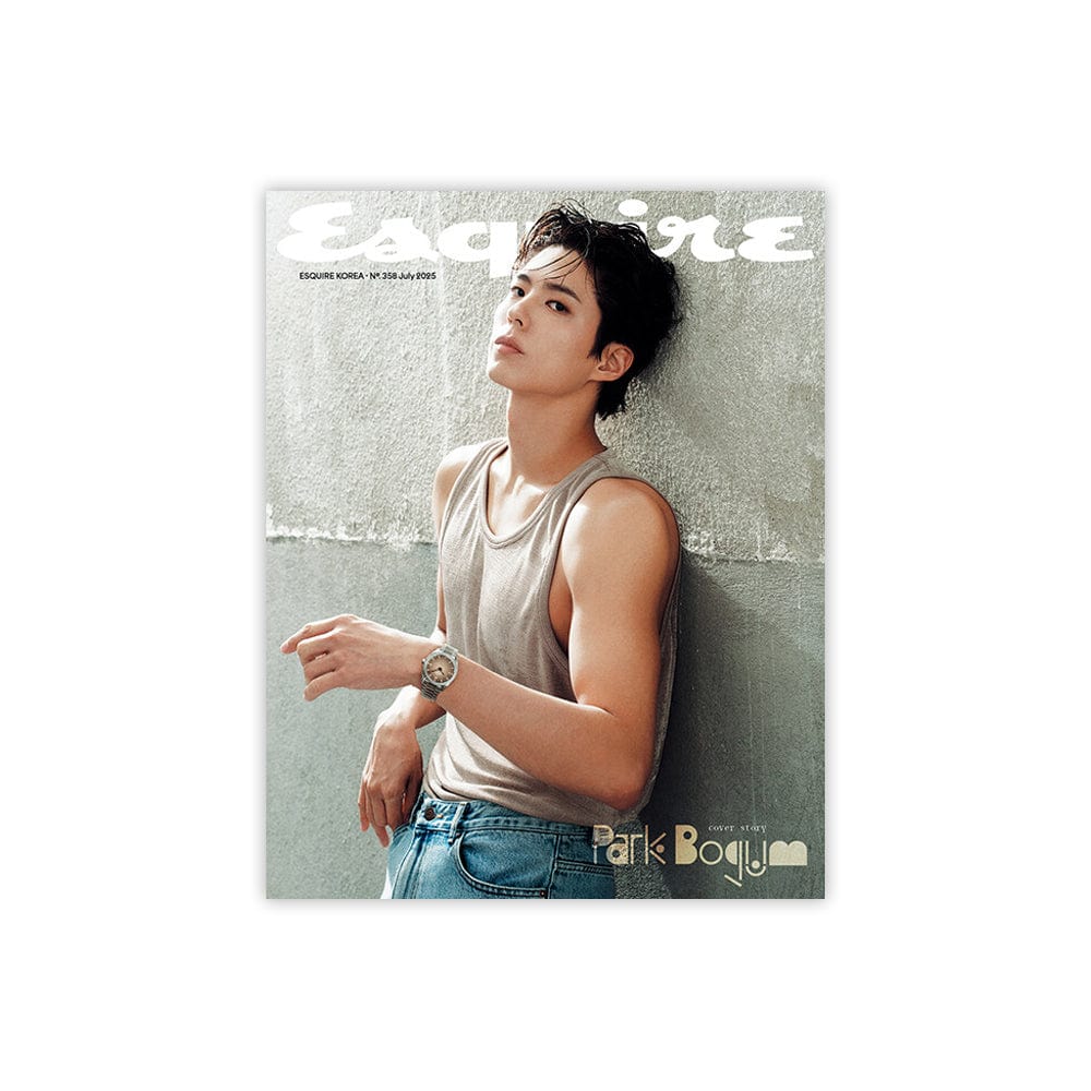 PARK BO GUM Magazine A PARK BOGUM - Esquire Magazine Cover (Jul 2025)