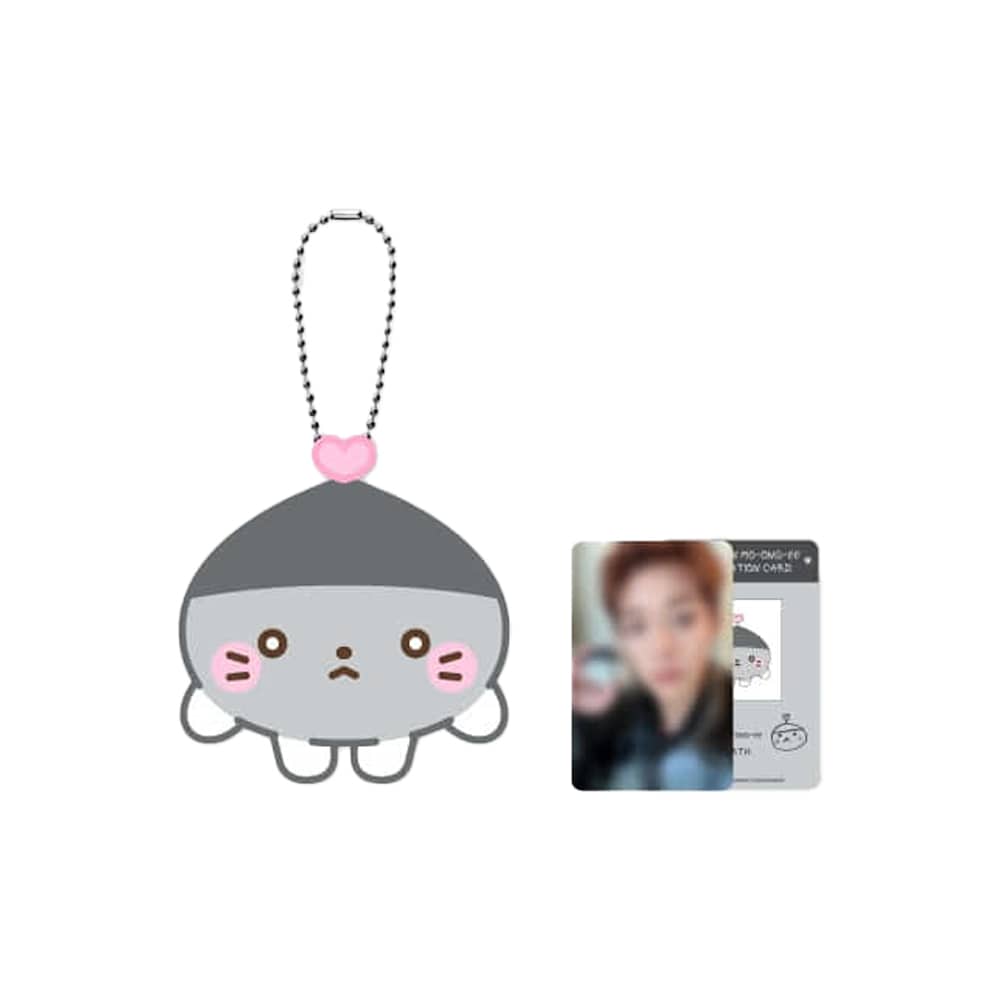 PARK JIHOON MD / GOODS PARK JI HOON - PLUSH KEYRING MO-ONG-EE  ( SOSIM-I'S NEW FRIENDS MD )