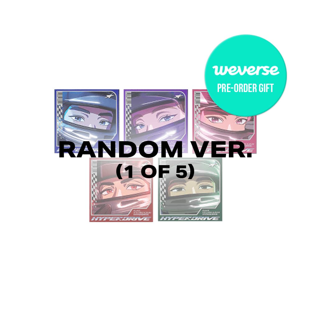 PLAVE ALBUM WEVERSE SHOP / 1 RANDOM PLAVE - 5th Mini Album [ HYPERDRIVE ] Racer Ver.