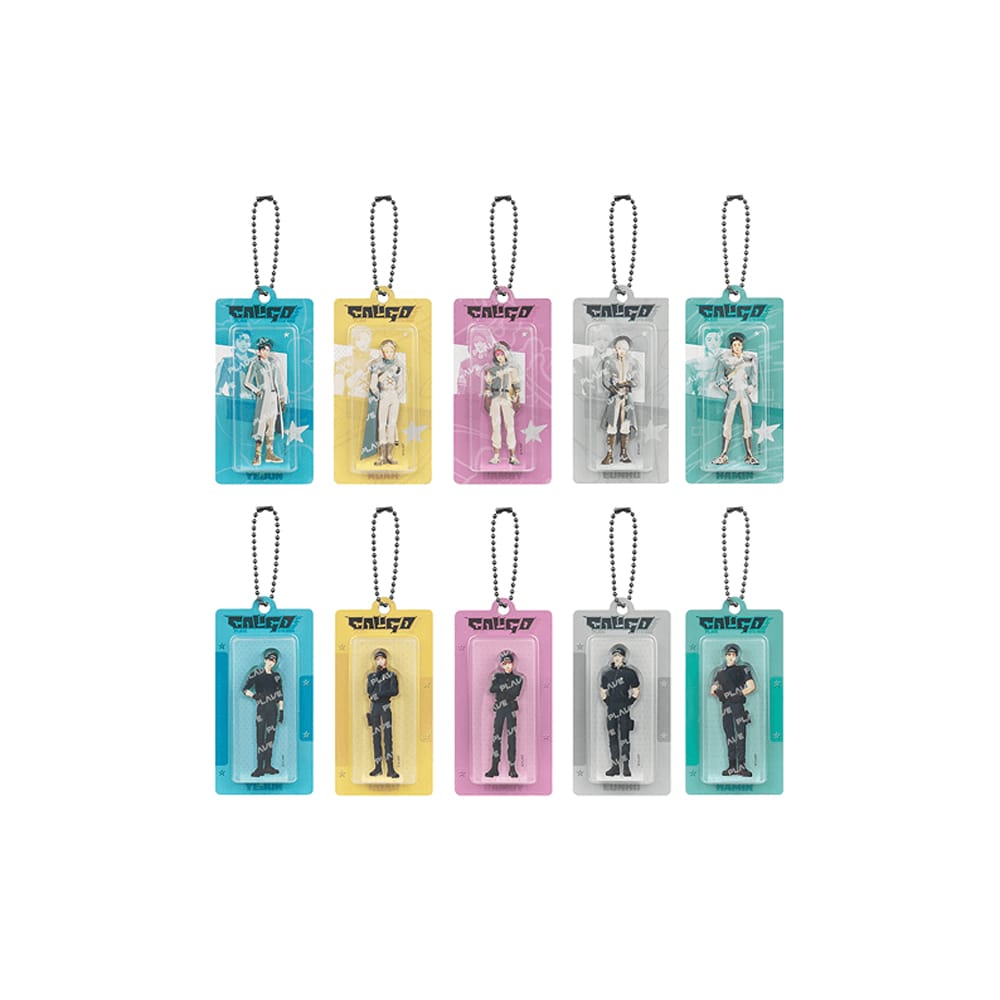 PLAVE MD / GOODS PLAVE - BORN SAVAGE TRADING MINIATURE KEYRING ( CALIGO Pt.2 MD )
