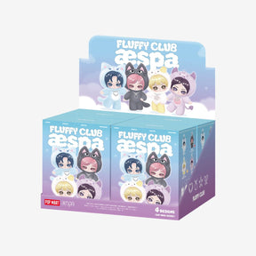 POP MART aespa - Fluffy Club Series Plush Keyring